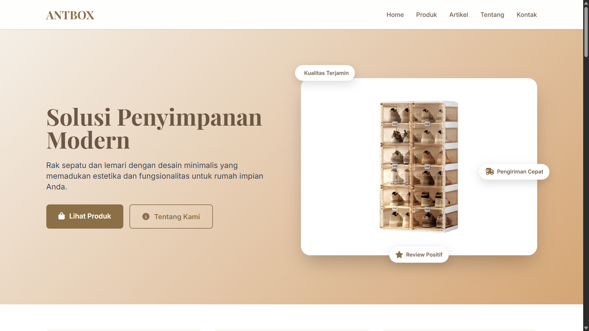 antbox website preview image